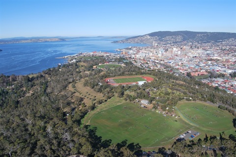 Queens Domain City Of Hobart Tasmania Australia