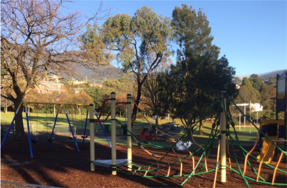 John Turnbull Park - City of Hobart, Tasmania Australia