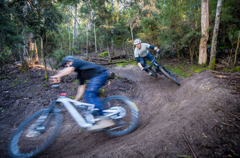 Riding the Mountain Stage 1 City of Hobart Tasmania Australia