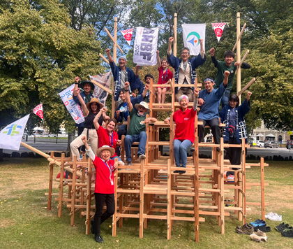 Yaizu at the Australian Wooden Boat Festival