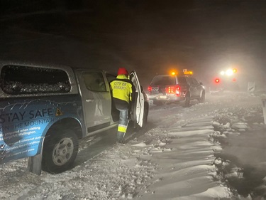 kunanyi / Mt Wellington rescue by City of Hobart staff