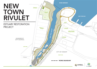 New Town Rivulet Outlet Renewal Project Area