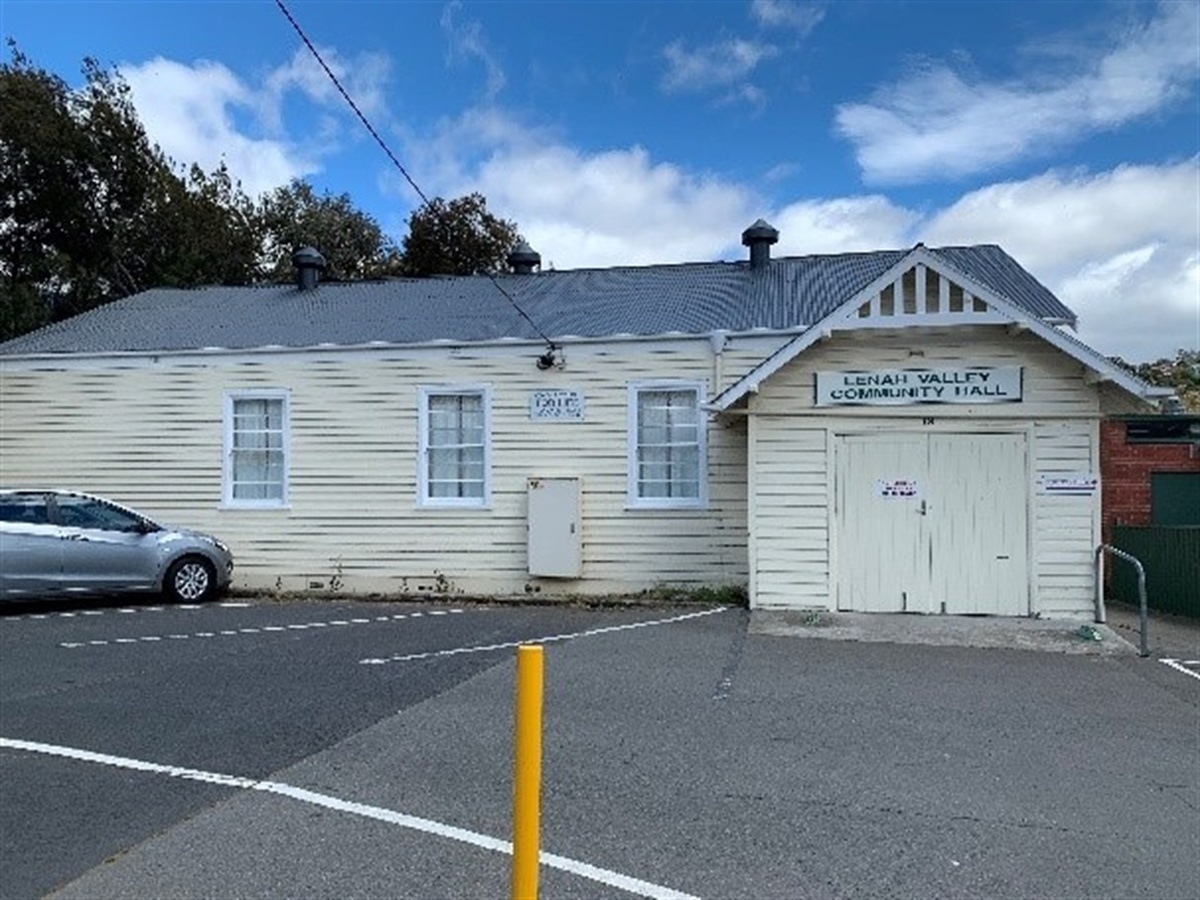 Lenah Valley Community Hall - City of Hobart, Tasmania Australia