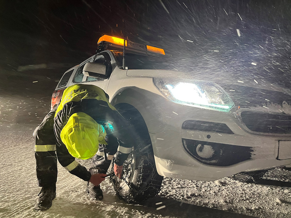 kunanyi / Mt Wellington rescue by City of Hobart staff